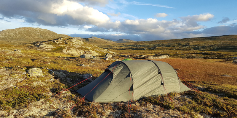 Wild kamperen in Noorwegen