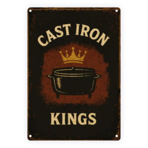 Decoratiebord: Cast Iron Kings