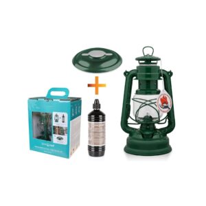 Feuerhand Stormlamp 276 Set Groen