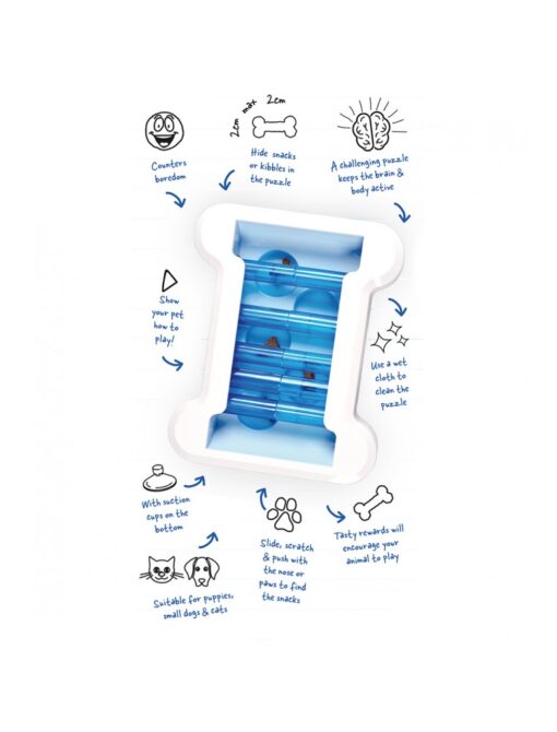 Alternative view of Botvormige Snuffel- en Snackzoek Puzzel voor Honden en Katten
